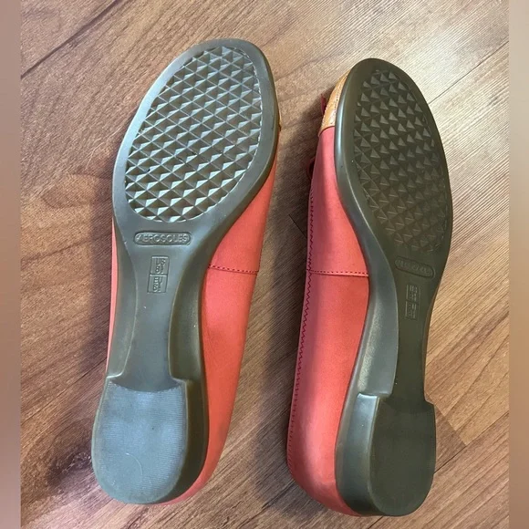 $7/bundle 🦋 EUC Aerosoles cute flats shoes, size 8 (tag 8.5 run small). - Picture 5 of 6